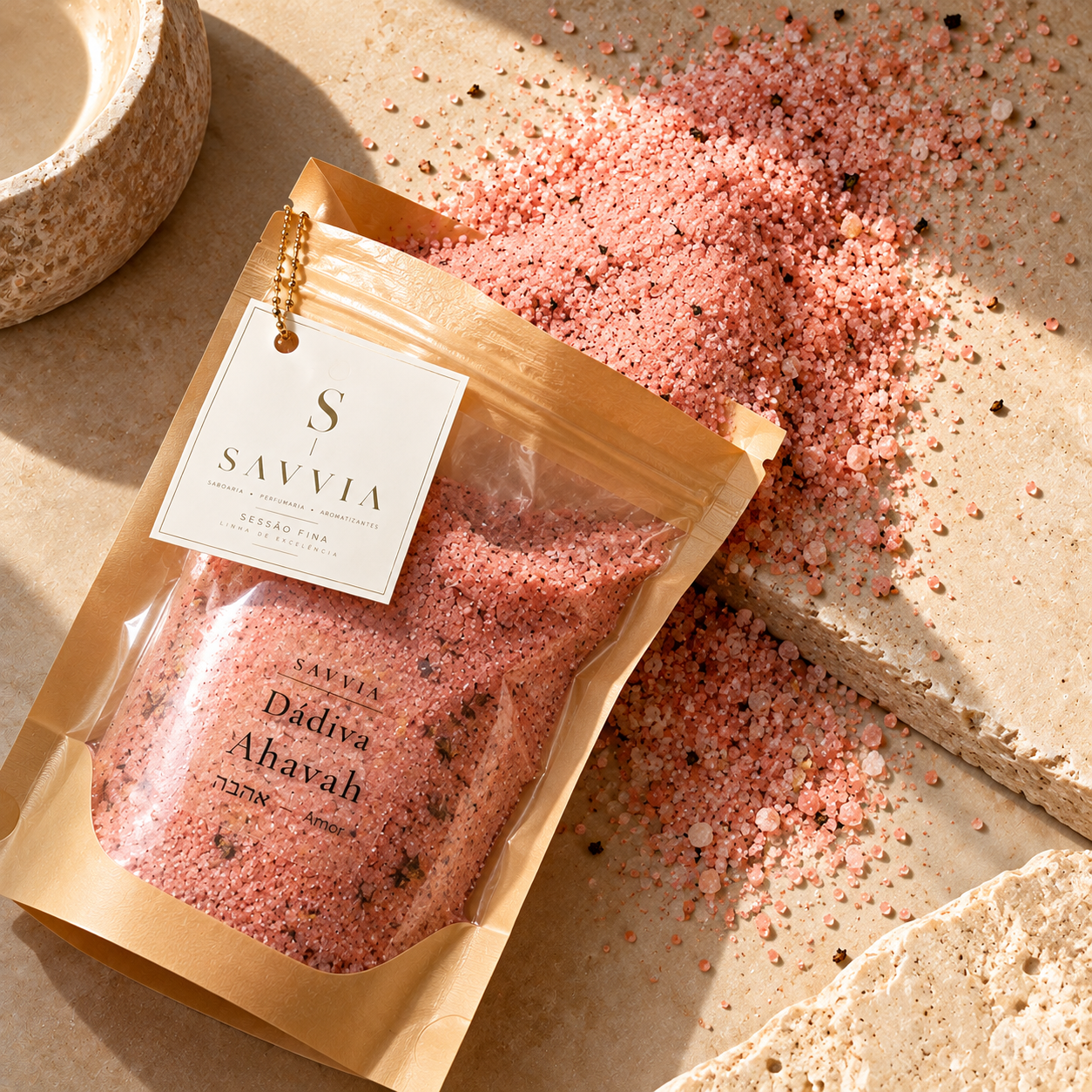 SAIS DE BANHO AHAVAH — AMOR | 150 g